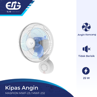 Kipas Angin Dinding Maspion MWF-23 / MWF-232 / Wall Fan Maspion MWF23 / MWF232 (9 Inch)