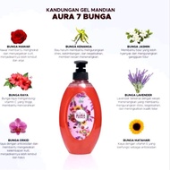Gel mandian Aura 7 Bunga