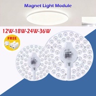Led Module Light for Ceiling Round 12W 18W 24W 36W Circular Module Led Light Replacement with Magnet