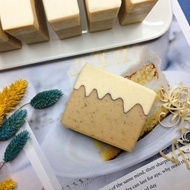 【24h出貨】濃純厚工∣原粹咖啡山羊奶燕麥皂聖誕禮物