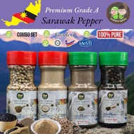 100% Lada Hitam Sarawak Original | Lada Putih Sarawak | Serbuk Lada | Halal & Premium