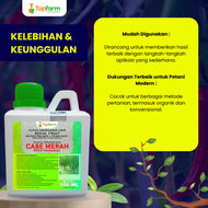 Pupuk Pestisida Topfarm / Obat Busuk Kering Cabe Merah / Obat Keriting Daun Cabe Merah / Obat Cabe C
