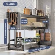 Dish Cabinet Rack Plate Organizer Dish Rack with Cover Sink Dish Drainer Rack Dish Organizer Cabinet