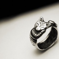 睡貓戒指