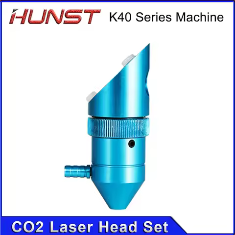 HUNST CO2 Laser Head for K40 Series Laser Engraving Cutting Machine Lens Dia：12/16/18mm FL38.1/25.4/