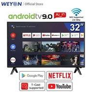 WEYON Smart TV 32 Inch Android TV/Wifi/YouTube/Netflix/DVB-T2 TCLG32SM-LED TV