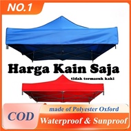 6x6  10x10 10X15 Canvas only market canopy / kanvas kanopi / kain kanopi khemah pasar