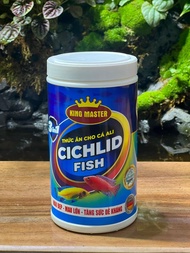 Thức ăn cá ali King Master HiCichlid Excel (hạt chìm) - Cám cá Ali Cá két Panda thần tiên giàu dinh