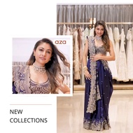 RANGOLI SILK SAREE DINNER WEAR BLUE