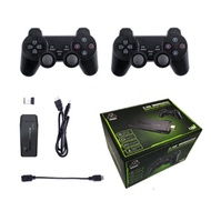 Ewwke M8 Video Game Console 2.4G Double Wireless Controller Game Stick 4K 10000 Games 64GB Retro Gam