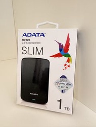ADATA HV320 SLIM 1TB USB 3.2 外置硬碟