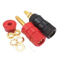 4mm Banana Plug Jack Adapter Connector single Socket Terminals Binding Post Speaker  MY23B2
