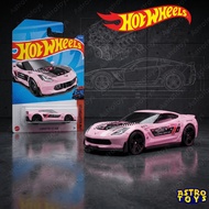 Hot Wheels Corvette C7 Z06 Pink Lot D 2026 Scale 1:64 Hotwheels Diecast Car Toy/
