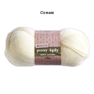 4 Seasons Pony 4 Ply Yarn 50 gram