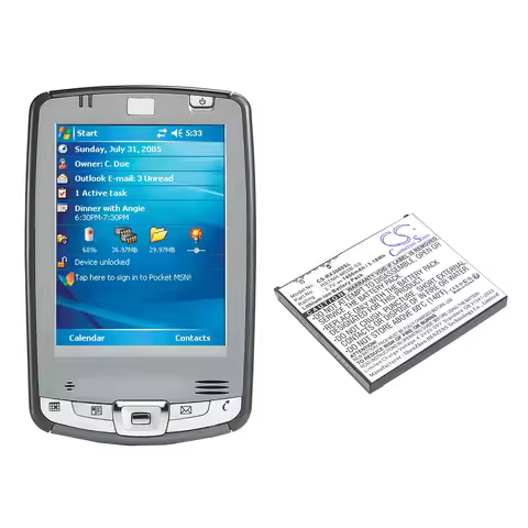 PDA,Pocket PC Battery For HP:iPAQ hx2755,hx2790,hx2795,rx3000,rx3100,rx3115,rx3400,rx3415,rx3417,rx3