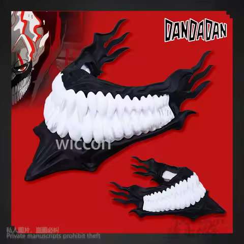 Anime Okarun Ken Cosplay Takakura 3D Polylactic Acid Props Mask Halloween Devil Dan Da Dan Accessori