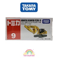 [Ready Stock] Takara Tomy Komatsu Excavator PC200-10 No.9 Diecast Machinery – Collector’s Dream