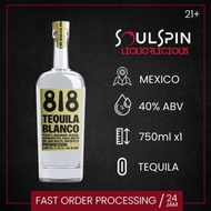 Petanu- 818 Blanco Tequila 750 ml Original