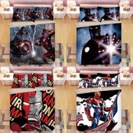 Marvel 床單套裝 床上用品 床笠 枕頭袋 枕套 美國隊長 iron man 蜘蛛俠 spider man 蝙蝠俠 禮物 家居 日用品 綠巨人