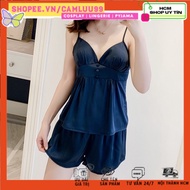 Sx626 - New SILK SATIN pajamas - home pajamas - home wear - Camluu99