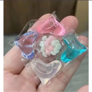 200pcs 5in1 Laundry Gel Pods Beads Detergent Booster Laundry Lasting Fragrance Gel Liquid Dissolve P