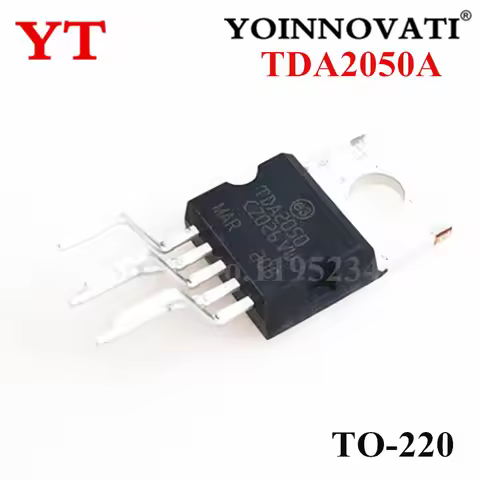 100PCS/LOT TDA2050A TDA2050 IC AMP AUDIO PWR TO220-5 Best Quality