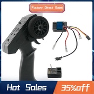 2.4G 2 Channel Remote Controller Kit Transmitter Receiver 50A ESC for  MN88K RC Car Upgrade Parts