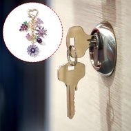 CH* Handcraft Butterfly Grape Designs Keychain Enamel Artistics Jewelry Pieces