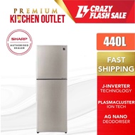 SHARP 440L Smile Fridge Refrigerator PETI SEJUK -SJ4422MSS