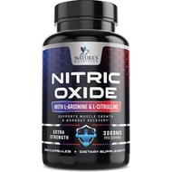 Triple Intensity Nitric Oxide Enhancer-Containing L-Arginine and Citrate-Best Men Nitric Oxide Suppl