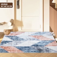 TERBARU!! Karpet Lantai Bulu Halus & Lembut Ukuran 90cm x 140cm Permadani Ruang Tamu Tebal 0.6CM Ber
