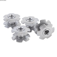 APPORTUNIAPY 8Pcs Cycle Fork Star Nut, 28.6 mm steerer tube 28.6mm Fork Cycle Headset Star Nut, Dura