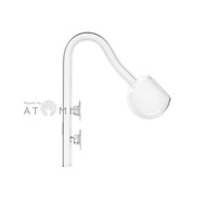 Poppy Glass Pipe Outflow (13 mm./17 mm.)