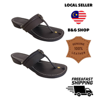Handmade Leather Men Capal Warisan/ Capal Kulit Warisan Buatan Tangan