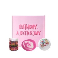 【新手嚐鮮】BATHDAY 泡澡球 2 入禮盒-含玫瑰花瓣