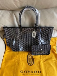 Goyard black tote bag PM size