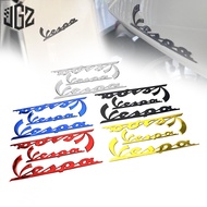 Motorcycle 3D Emblem Plastic Stickers Decal 3M Kit For Vespa GTS Sprint Primavera GTV LXV PX 150 200
