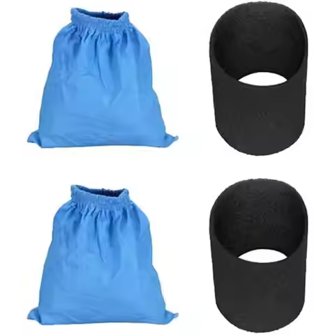 For Karcher WD3 WD2 WD1 MV1 NT Series Textile Filter Bag And Filter Elements, Vacuum Cleaner Filter 