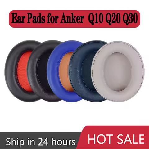 Replacement Ear Pads for Anker Soundcore Life Q10 Q20 Q30 Q35 Headphones Soft Foam Ear Cushions Prot