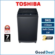 Toshiba AW-M1000EM(SG) 9KG Top Load Fully Auto Washing Machine Mesin Basuh