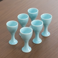 Wine Glass Goblet White Wine Glass Small Wine Glass Ceramic Wine Glass Spirit Glass Wine Set Wine Se