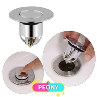 Ryn studio PEONY Universal Pop Up Drain Filter Accessories Washbasin Bounce Core Plug Bolt Spring Sink Barth Tub Bathroom Supplies Durable Replacement Hardware Clack Plug Bolt Basin Drain Stopper