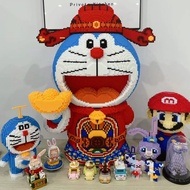 Mô hình lắp ráp doremon thẩn tài - Lego mon thần tài size 40cm - quà tặng cuộc sống