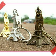 GANTUNGAN Paris Eiffel Tower Keychain Paris Eiffel Tower souvenir