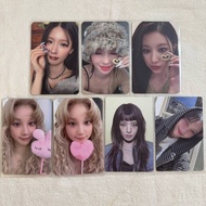 GIDLE I-DLE We Are Album Photocard POB - Miyeon Minnie Soyeon Yuqi Shuhua StarRiver Makestar ...