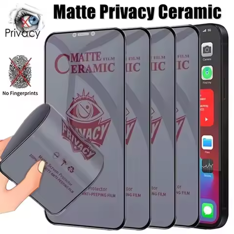 Matte Privacy Screen Protector For Samsung A55 A54 5G A52 A06 A35 A34 A32 A22 A05 A71 A72 S25 Plus S