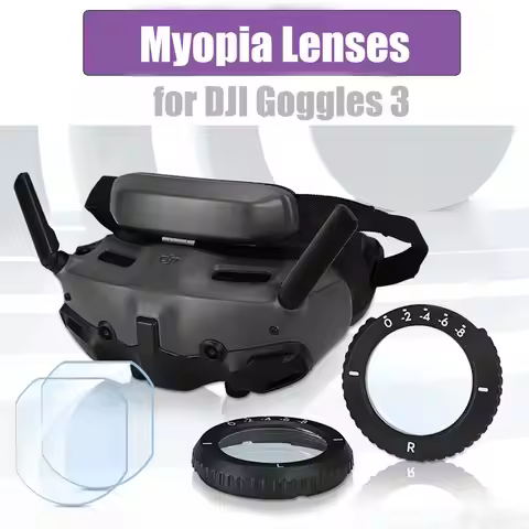 Myopia Lenses for DJI Avata 2 Goggles 3 Corrective Lenses Anti Blue Light Lenses for DJI Avata 2 Dro