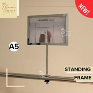 Standing Iron Clamp Board Thumb Stand Frame A5 Clip
