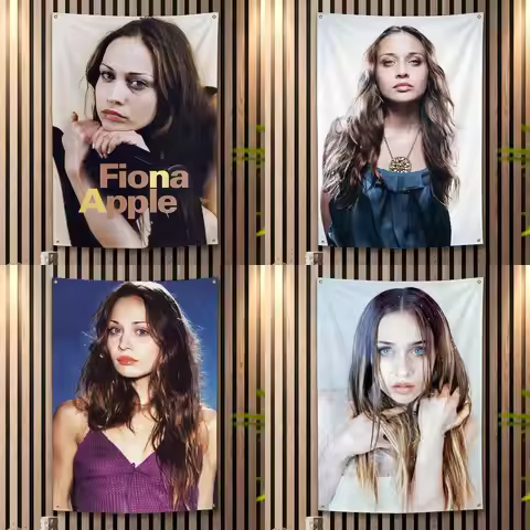 F-Fiona A-Apple Flags Wall Hanging Tapestry Outdoor Garage Room Decorative flag Background Blanket