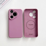 Original Liquid Silicone Matte Soft for Magsafe Magnetic Case for Huawei Pura 80 70 Pro+ P60 Nova 14